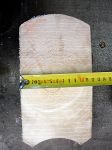 Haapapelkkahirsi 120mm